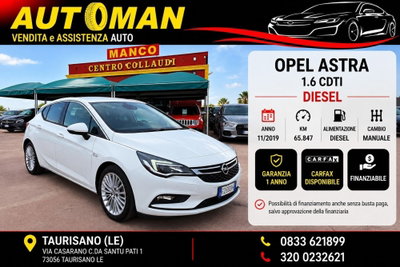 Opel Astra 1.6 CDTi 110CV Start&Stop 5 porte Innovation usata