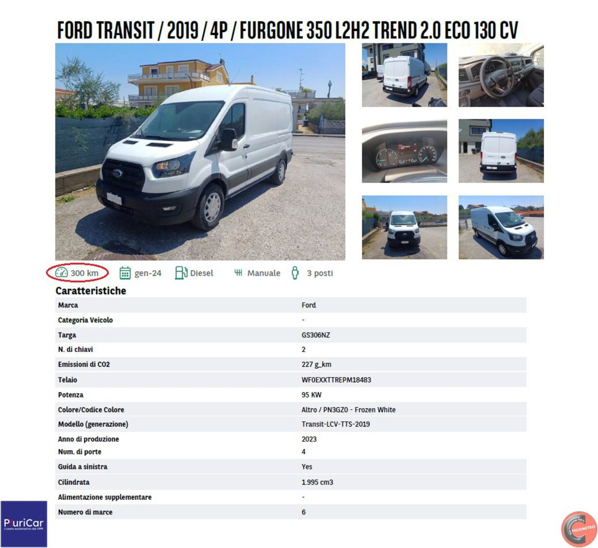 Ford Transit Furgone 350 2.0TDCi EcoBlue 130CV PM-TM Furgone Trend (14)