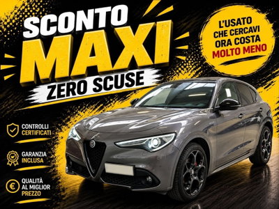 Alfa Romeo Stelvio Stelvio 2.2 Turbodiesel 210 CV AT8 Q4 Veloce usata