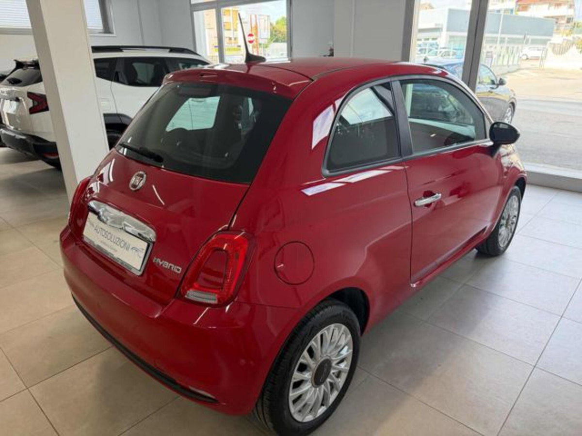 Fiat 500 1.0 Hybrid Red (4)