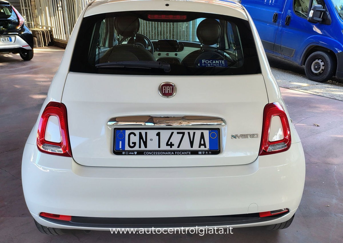 Fiat 500 1.0 Hybrid Red (8)