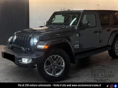 Jeep Wrangler 2.2 Mjt II Sahara usata