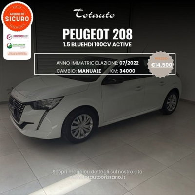 Peugeot 208 BlueHDi 100 Stop&Start 5 porte Active