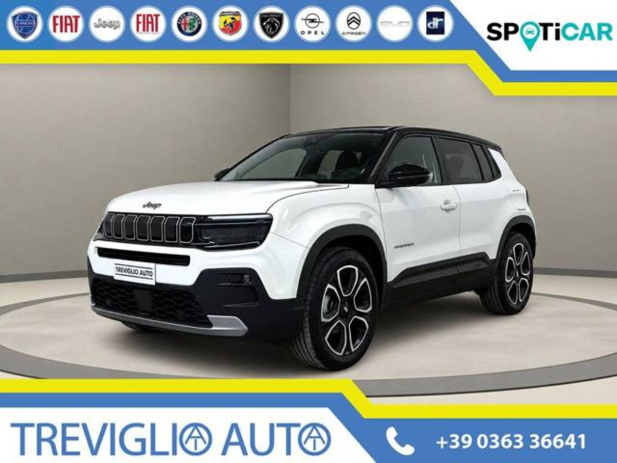 Jeep Avenger 1.2 turbo e-hybrid mhev Summit fwd 110cv edct6
