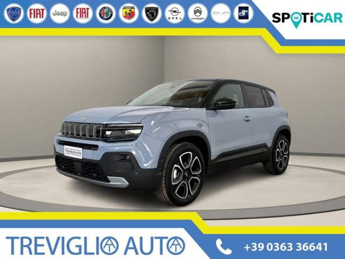 Jeep Avenger 1.2 turbo e-hybrid mhev Summit fwd 110cv edct6