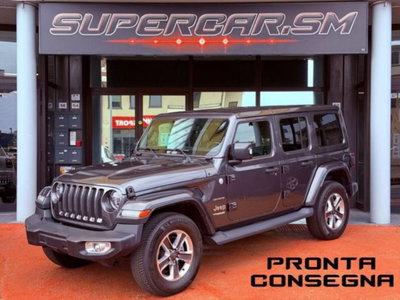 Jeep Wrangler Unlimited 2.2 Mjt II Sahara usata