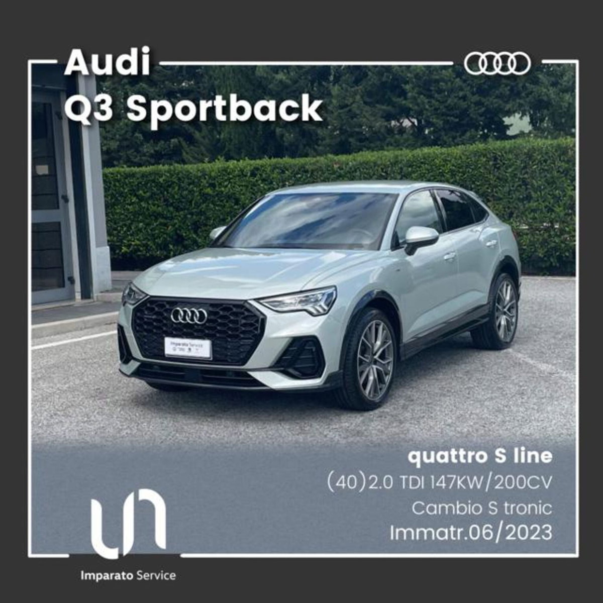 Audi Q3 Sportback 40 TDI quattro S tronic S line edition