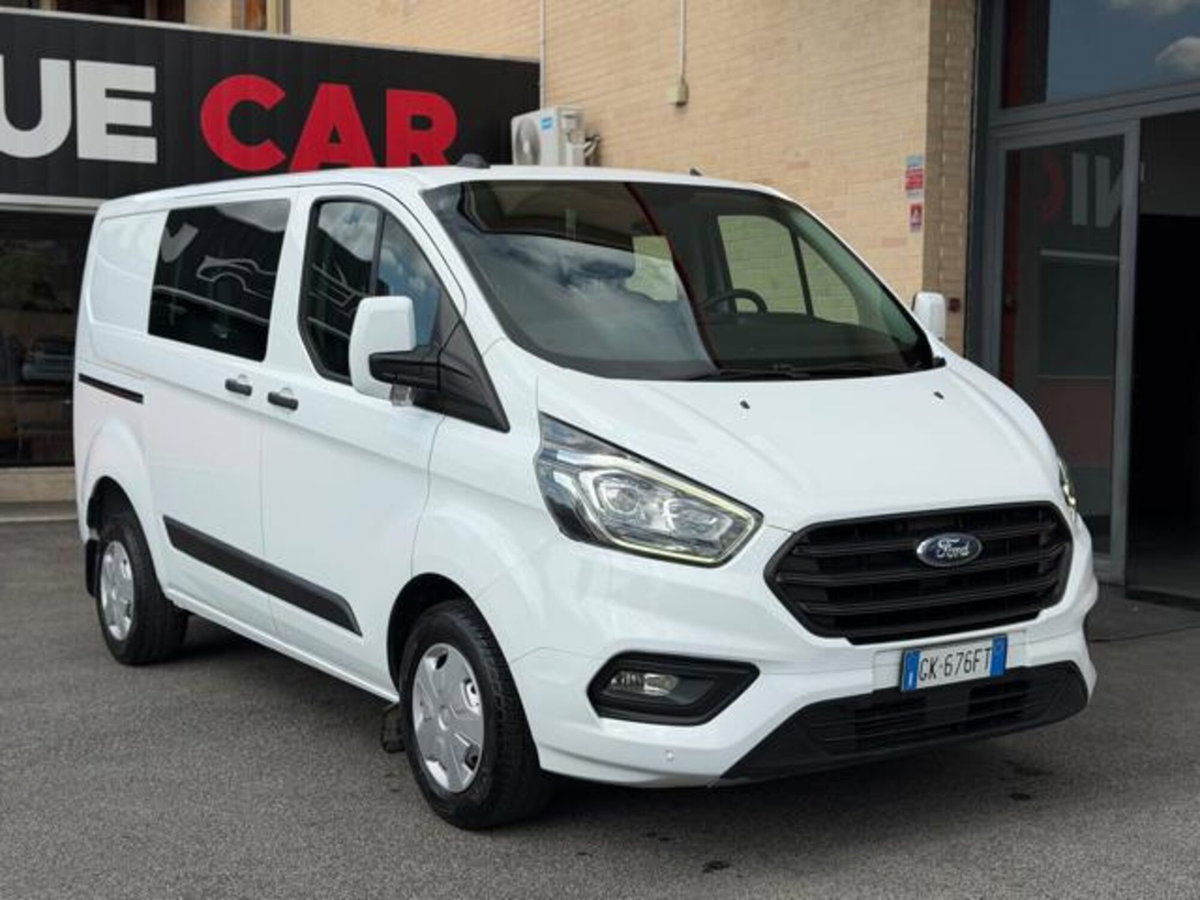 Ford Transit Custom Furgone 300 2.0 EcoBlue Hybrid 130 PL-DC Furg.Titan.