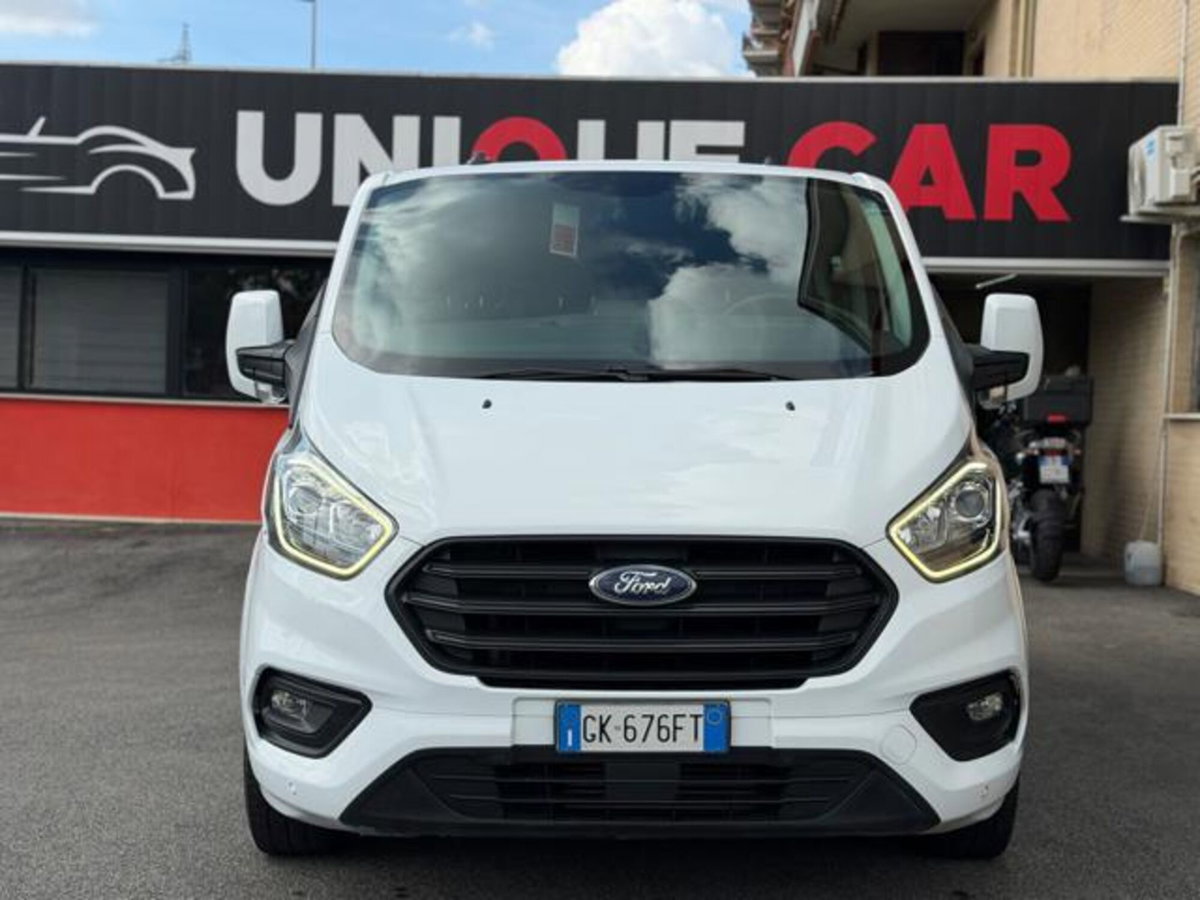Ford Transit Custom Furgone 300 2.0 EcoBlue Hybrid 130 PL-DC Furg.Titan. (2)