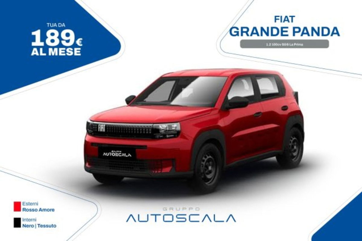 Fiat Grande Panda 1.2 La Prima 100cv