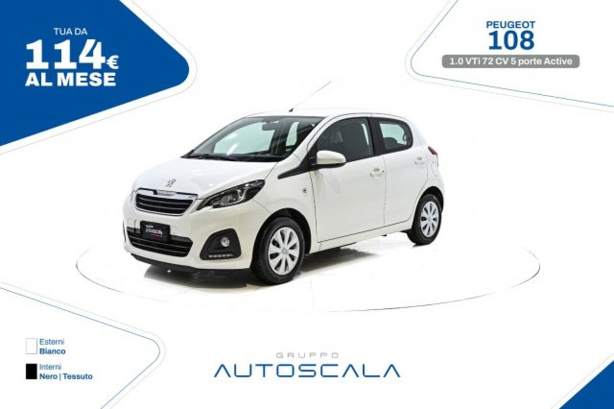 Peugeot 108 72 5 porte Active