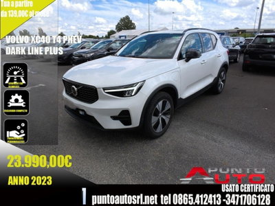 Volvo XC40 T4 Recharge Plug-in Hybrid automatico Ultimate Dark usata