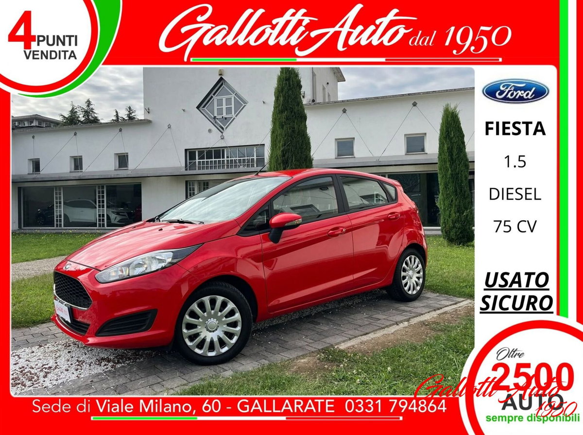 Ford Fiesta Plus 1.5 TDCi 75CV 5 porte