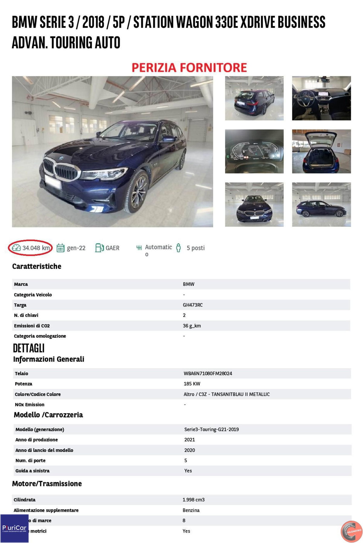 BMW Serie 3 Touring 330e xDrive (13)
