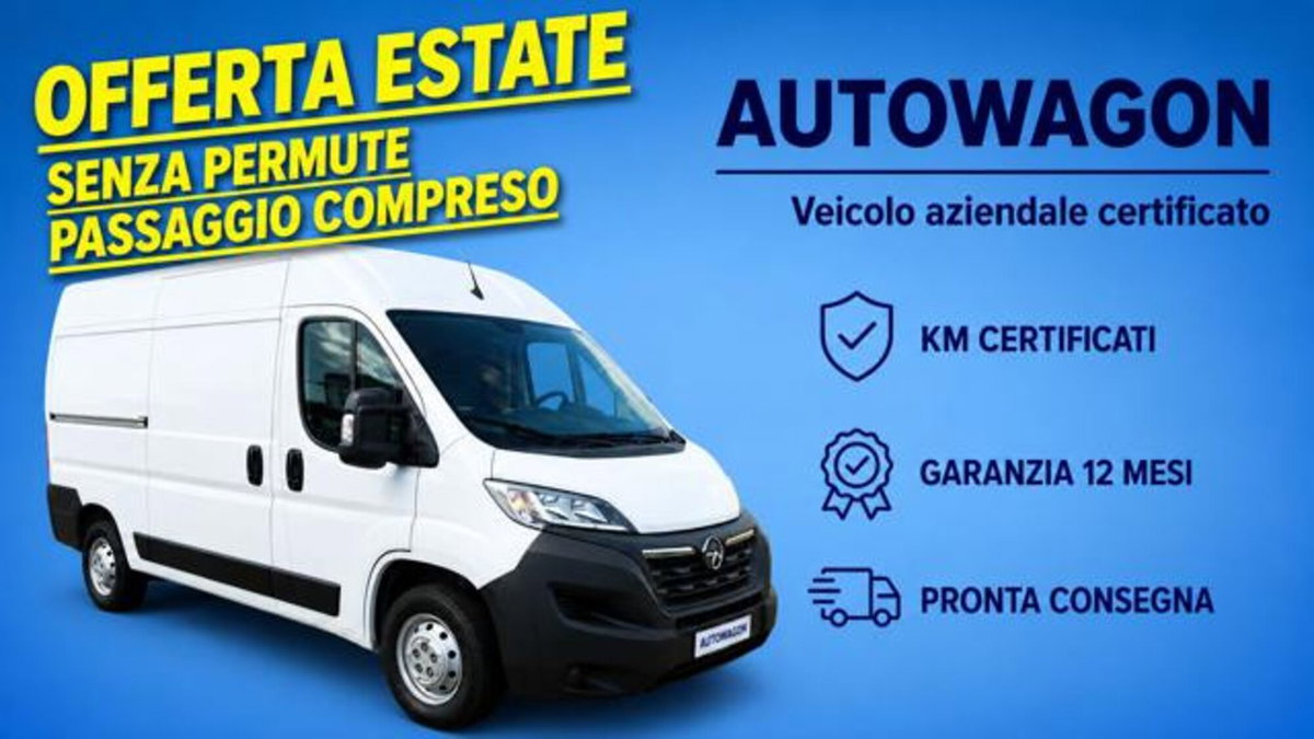 Opel Movano Furgone 35 2.2 BlueHDi 140 S&S PLM-TA Furgone Edition