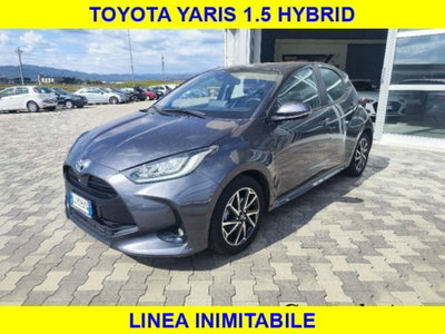 Toyota Yaris 1.5 Hybrid 5 porte Lounge usata