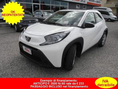 Toyota Aygo X 1.0 VVT-i 72 CV 5p. Undercover S-CVT usata