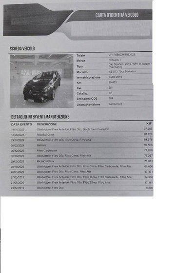 Renault Clio Sporter dCi 8V 75 CV Business (19)