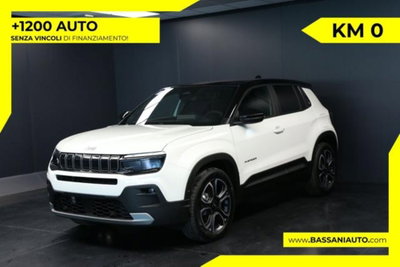 Jeep Avenger 1.2 turbo e-hybrid mhev Summit fwd 110cv edct6 nuova