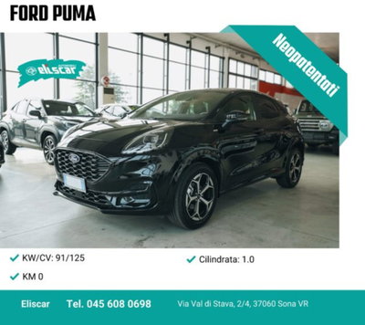 Ford Puma 1.0 EcoBoost Hybrid 125 CV S&S ST-Line Design 2 nuova
