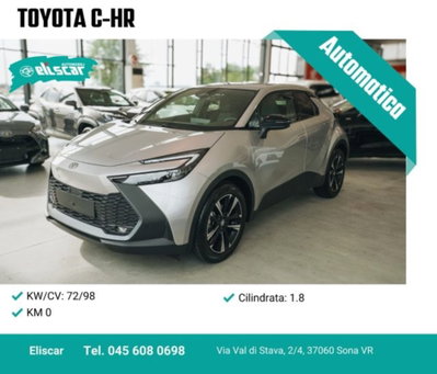 Toyota Toyota C-HR 1.8 hv Lounge fwd e-cvt nuova