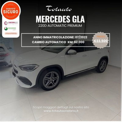 Mercedes-Benz GLA SUV 220 d Automatic Premium usata
