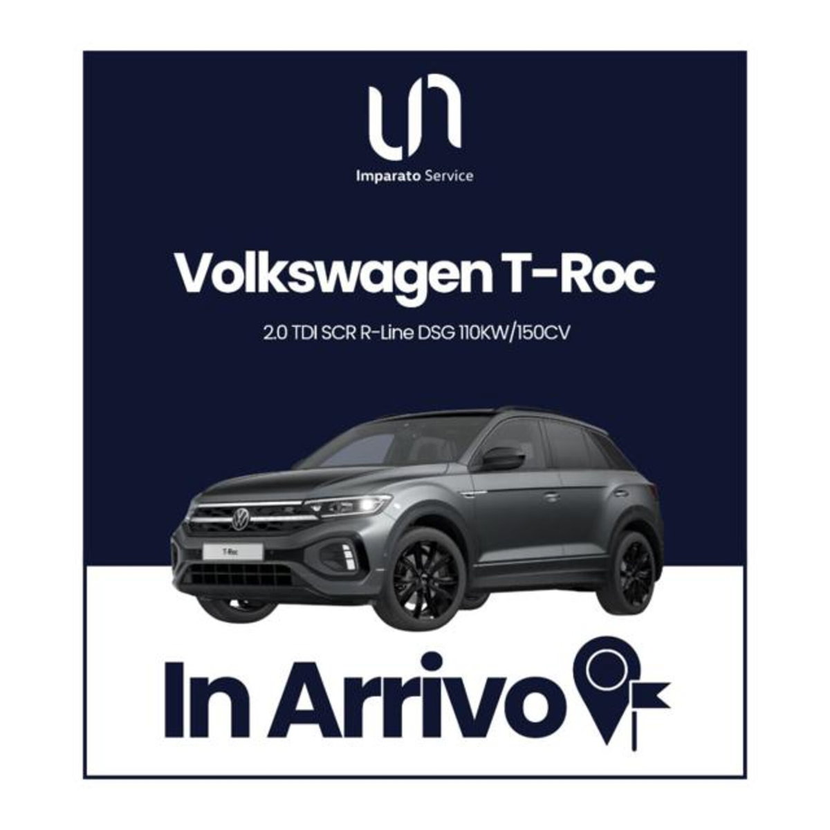 Volkswagen T-Roc 2.0 tdi R-Line 4motion 150cv dsg