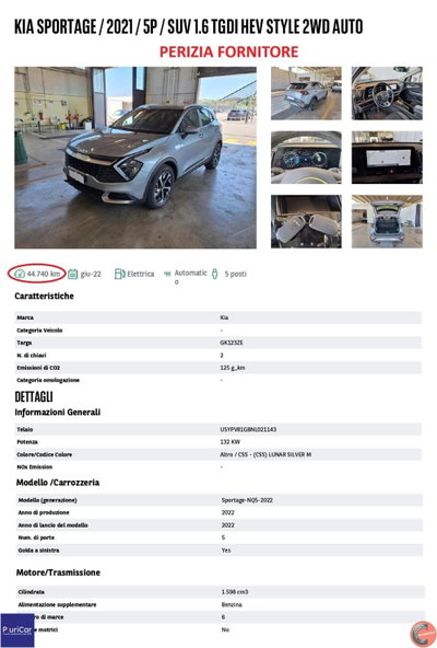 Kia Sportage 1.6 TGDi HEV AT Style (14)