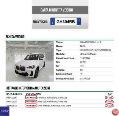 BMW X3 xdrive30e Msport auto (15)