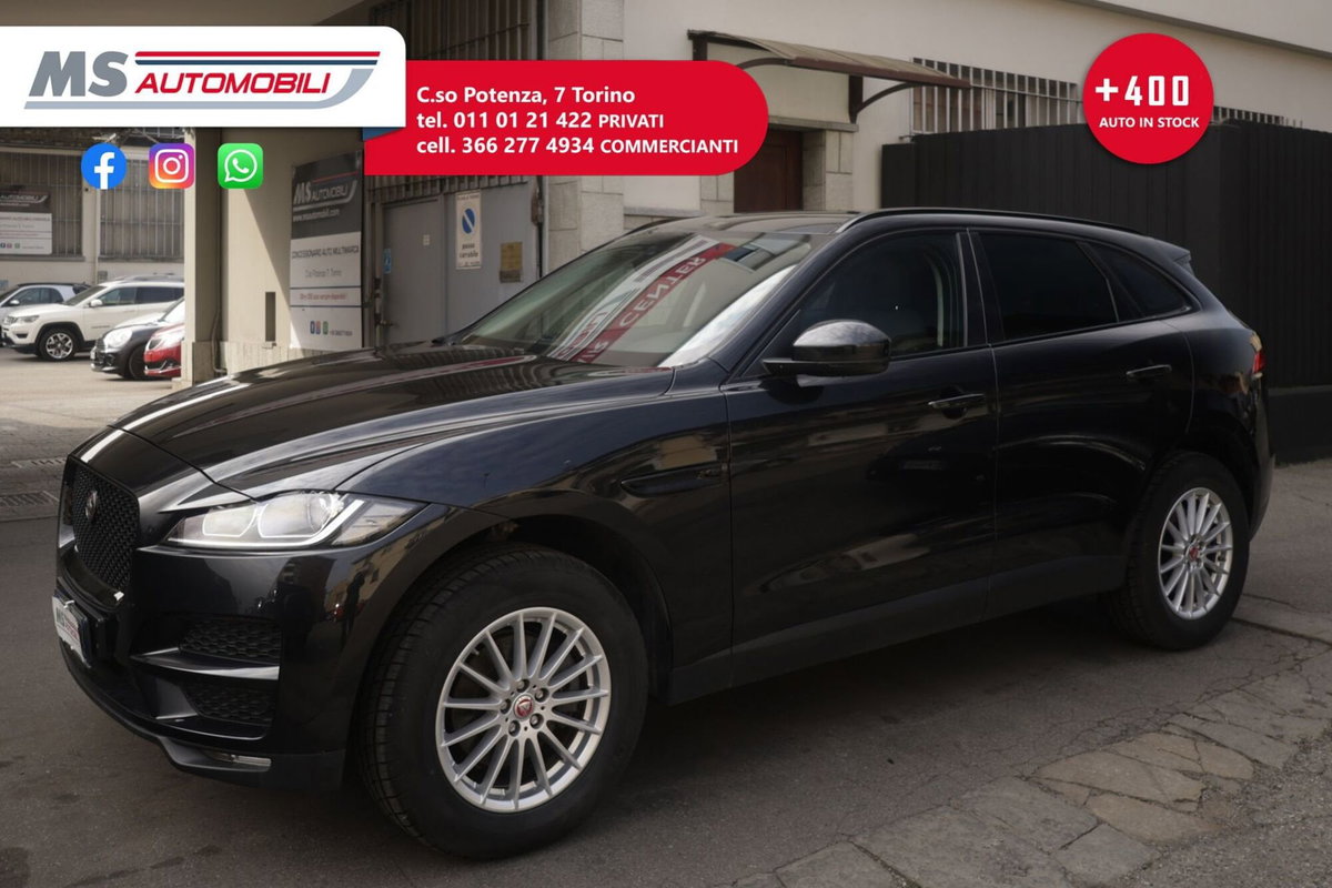 Jaguar F-Pace 2.0 D 180 CV AWD Pure (12)