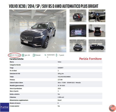 Volvo XC90 B5 (d) AWD automatico 7 posti Plus Bright (14)