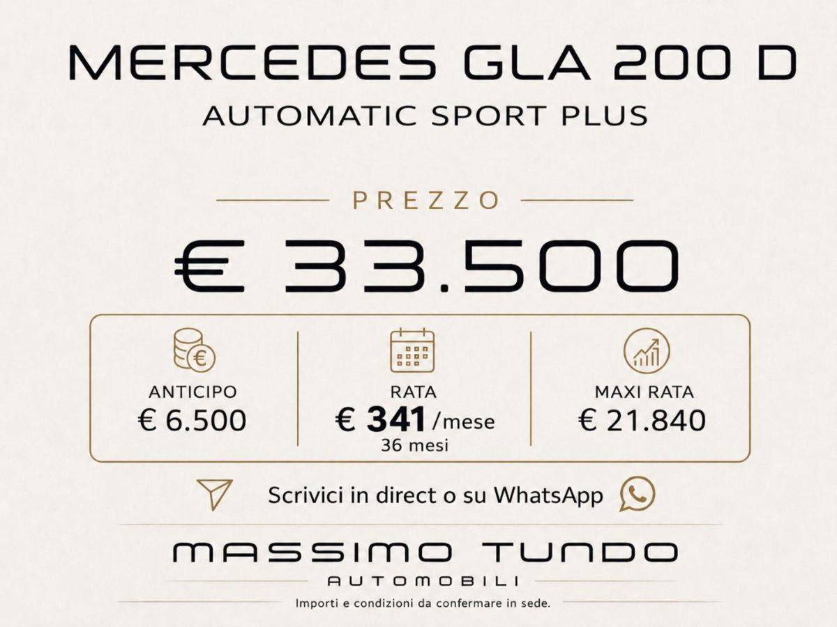 Mercedes-Benz GLA SUV 200 d Automatic Sport (18)