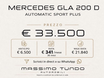 Mercedes-Benz GLA SUV 200 d Automatic Sport (18)