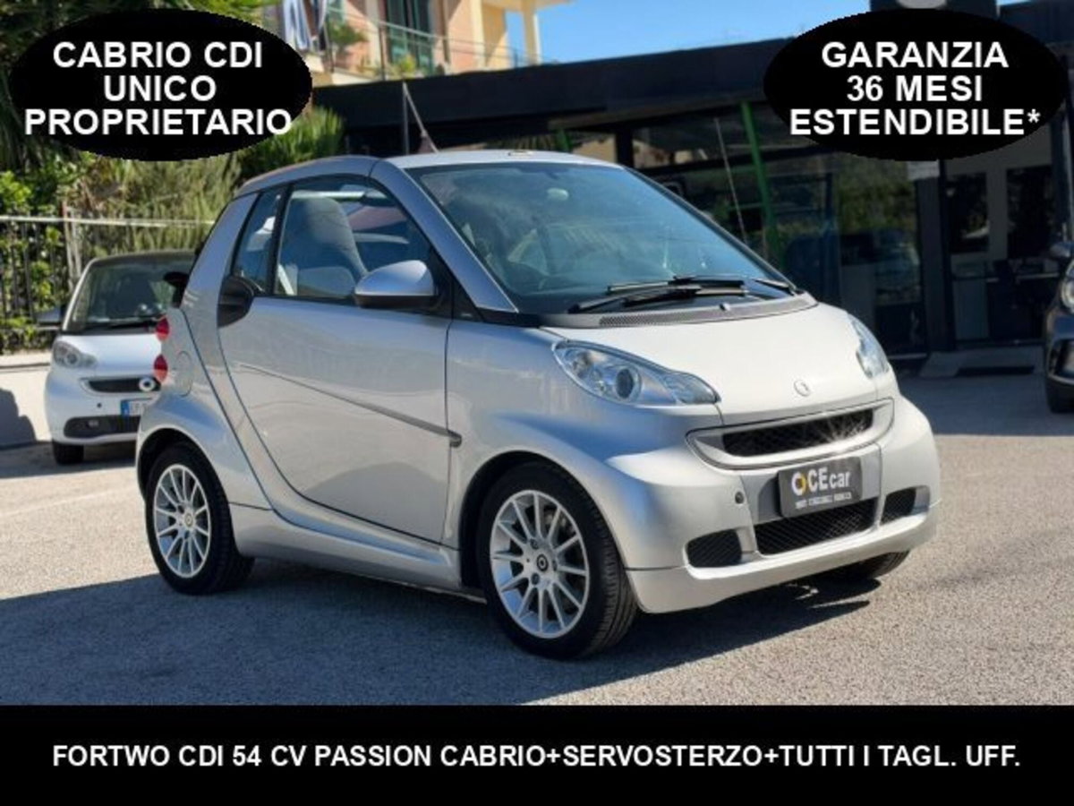 smart Fortwo Cabrio 800 40 kW cabrio pure cdi