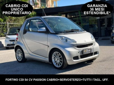 smart Fortwo Cabrio 800 40 kW cabrio pure cdi usata