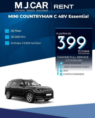 MINI Mini Countryman E Essential nuova