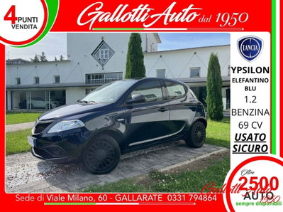 Lancia Ypsilon 1.2 69 CV 5 porte Elefantino Blu