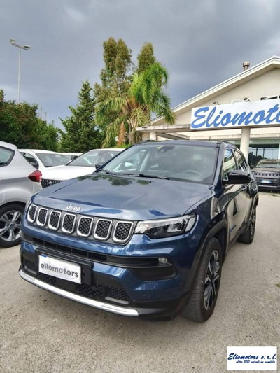 Jeep Compass full-electric Overland 4xe 375cv auto usata