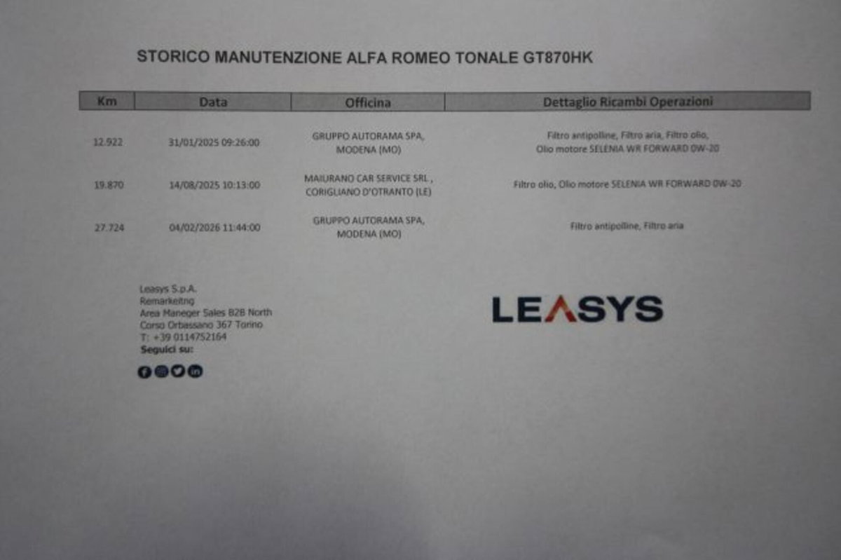 Alfa Romeo Tonale 1.6 Sprint 130cv tct6 (9)