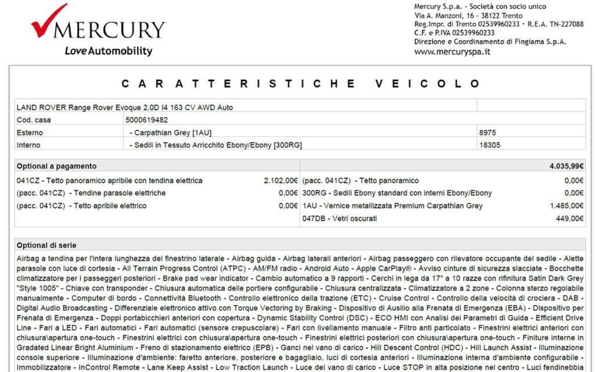 Land Rover Range Rover Evoque 2.0D I4 163 CV (8)