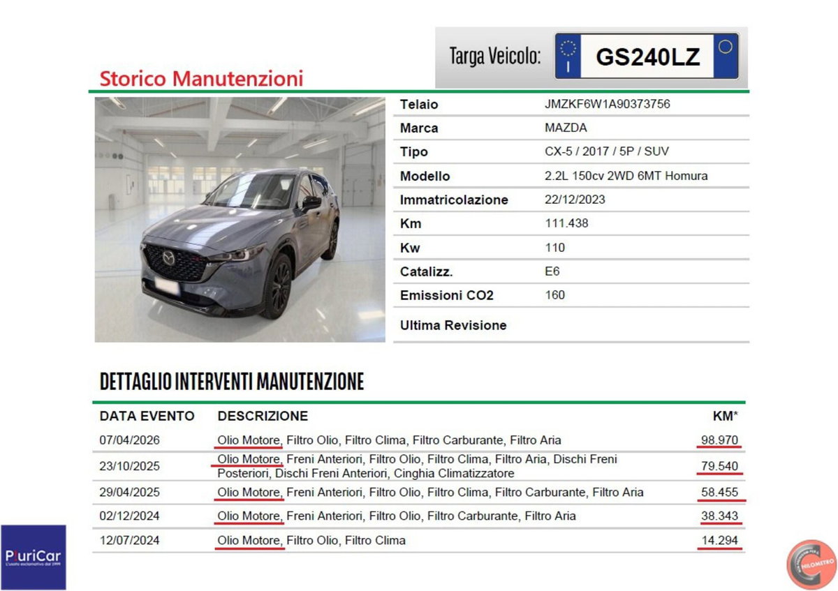 Mazda CX-5 2.2L Skyactiv-D 150 CV 2WD Homura (10)