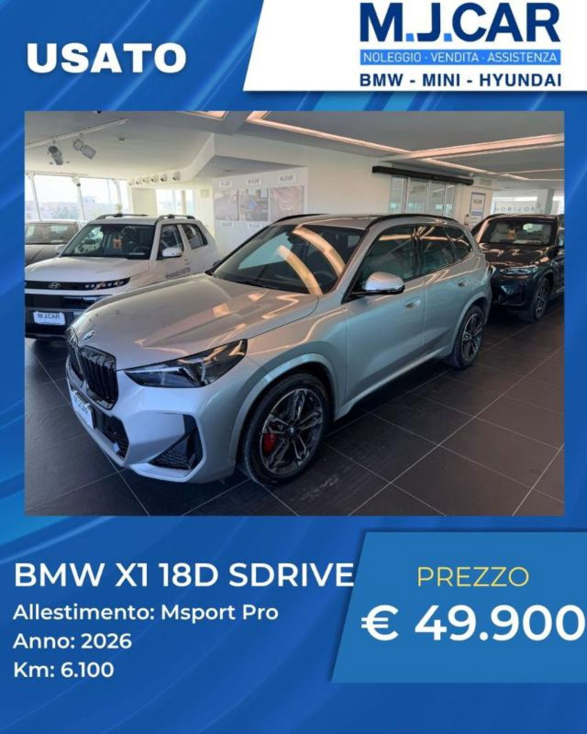 BMW X1 sDrive 18d Msport
