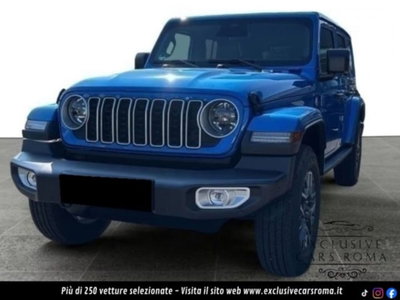 Jeep Wrangler Unlimited 2.0 Turbo Sahara usata