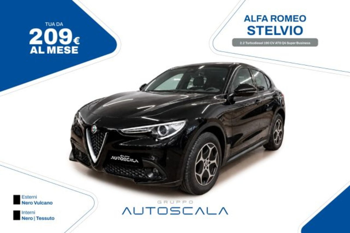 Alfa Romeo Stelvio Stelvio 2.2 Turbodiesel 190 CV AT8 Q4 Super Business