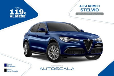 Alfa Romeo Stelvio Stelvio 2.2 Turbodiesel 190 CV AT8 Q4 Super Business usata