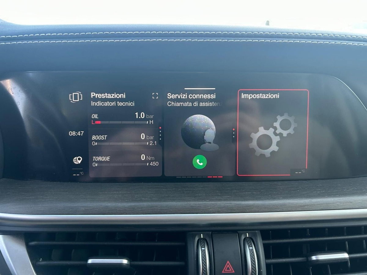Alfa Romeo Stelvio Stelvio 2.2 Turbodiesel 190 CV AT8 Q4 Ti (13)