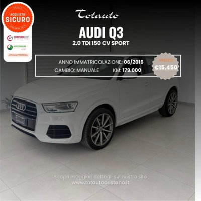 Audi Q3 2.0 TDI 150 CV Sport
