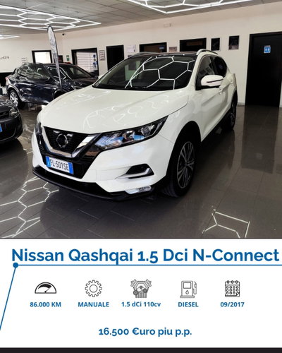 Nissan Qashqai 1.5 dCi N-Connecta usata