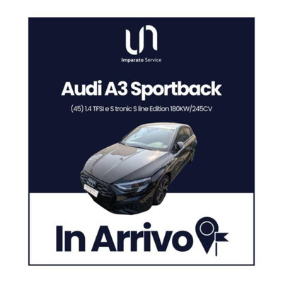 Audi A3 Sportback 45 TFSI e S tronic S line edition usata