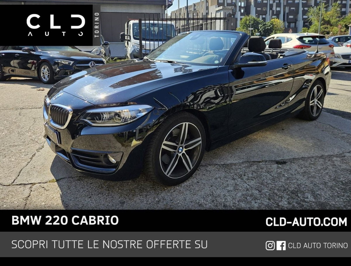 BMW Serie 2 Cabrio 220d  Luxury
